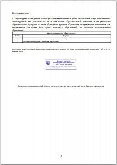 Регистрационный номер лицензии ДПО: № Л035-01271-78/00176621